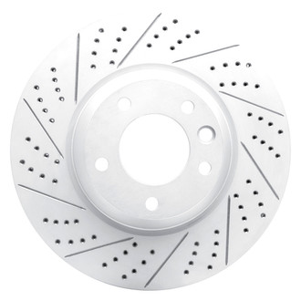 DFC® - Drilled and Slotted Front Driver Side Brake Rotor