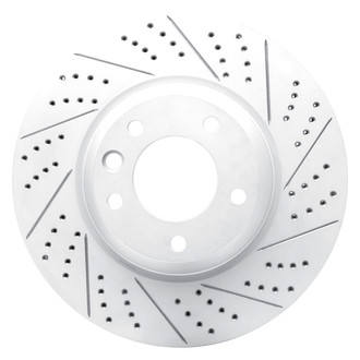 DFC® - Drilled and Slotted Front Passenger Side Brake Rotor