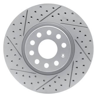 DFC® - Drilled and Slotted Front Driver Side Brake Rotor