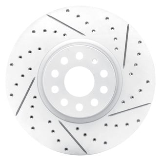 DFC® - Drilled and Slotted Front Passenger Side Brake Rotor
