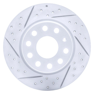 DFC® - Drilled and Slotted Rear Driver Side Brake Rotor