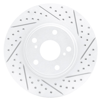DFC® - Drilled and Slotted Front Passenger Side Brake Rotor