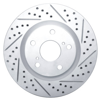 DFC® - Drilled and Slotted Front Passenger Side Brake Rotor