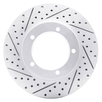 DFC® - Drilled and Slotted Front Driver Side Brake Rotor