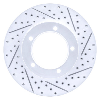 DFC® - Drilled and Slotted Front Passenger Side Brake Rotor