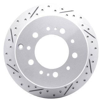 DFC® - Drilled and Slotted Rear Driver Side Brake Rotor