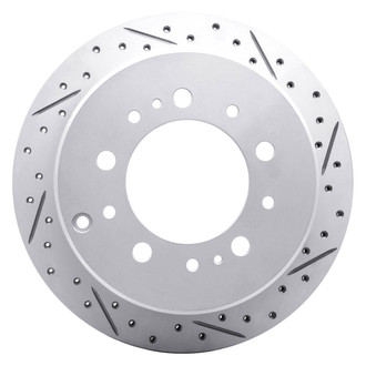 DFC® - Drilled and Slotted Rear Passenger Side Brake Rotor