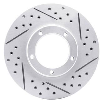 DFC® - Drilled and Slotted Front Passenger Side Brake Rotor