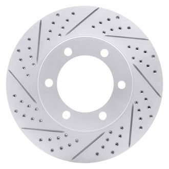 DFC® - Drilled and Slotted Front Driver Side Brake Rotor