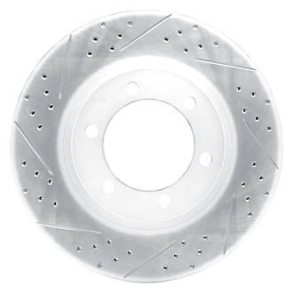 DFC® - Drilled and Slotted Front Driver Side Brake Rotor