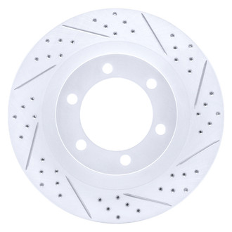 DFC® - Drilled and Slotted Front Passenger Side Brake Rotor