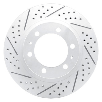 DFC® - Drilled and Slotted Front Driver Side Brake Rotor