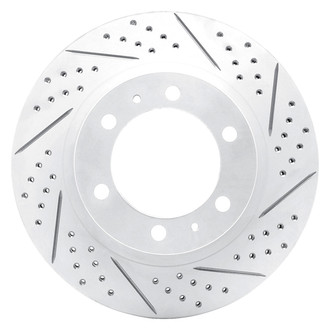 DFC® - Drilled and Slotted Front Passenger Side Brake Rotor