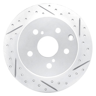 DFC® - Drilled and Slotted Rear Passenger Side Brake Rotor