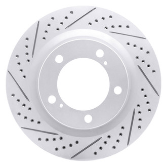 DFC® - Drilled and Slotted Front Driver Side Brake Rotor