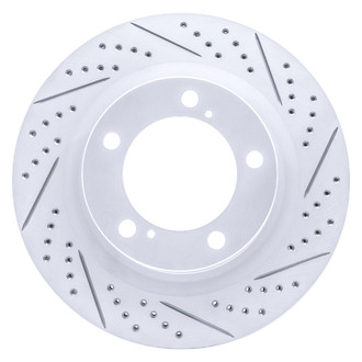 DFC® - Drilled and Slotted Front Passenger Side Brake Rotor