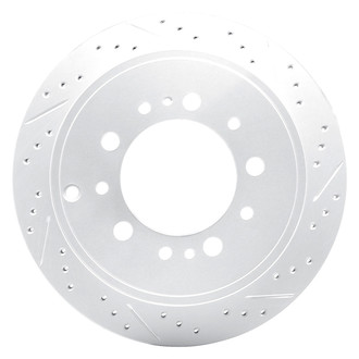 DFC® - Drilled and Slotted Rear Passenger Side Brake Rotor