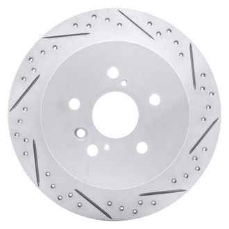 DFC® - Drilled and Slotted Rear Passenger Side Brake Rotor