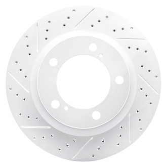DFC® - Drilled and Slotted Front Driver Side Brake Rotor