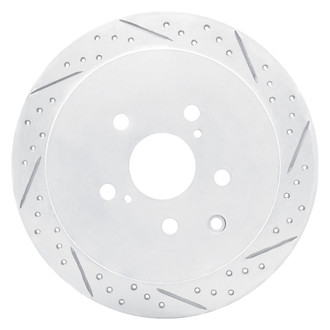 DFC® - Drilled and Slotted Rear Passenger Side Brake Rotor
