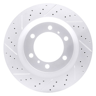 DFC® - Drilled and Slotted Front Driver Side Brake Rotor
