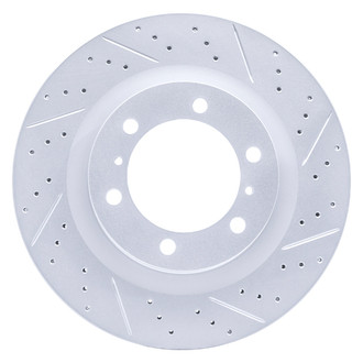 DFC® - Drilled and Slotted Front Passenger Side Brake Rotor