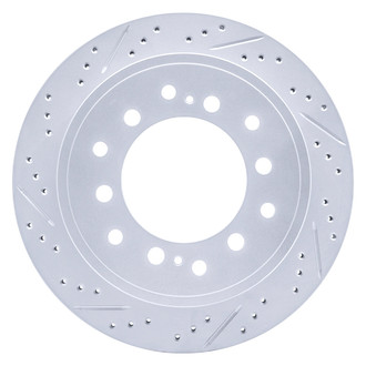 DFC® - Drilled and Slotted Rear Driver Side Brake Rotor