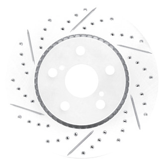DFC® - Drilled and Slotted Front Driver Side Brake Rotor