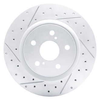 DFC® - Drilled and Slotted Front Driver Side Brake Rotor
