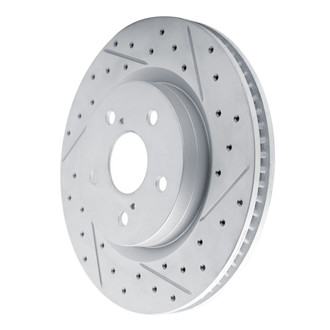 DFC® - Drilled and Slotted Front Passenger Side Brake Rotor