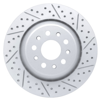 DFC® - Drilled and Slotted Rear Passenger Side Brake Rotor