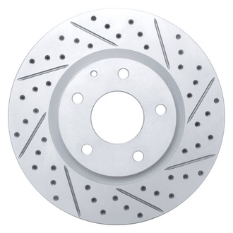 DFC® - Drilled and Slotted Front Passenger Side Brake Rotor