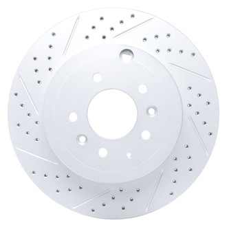 DFC® - Drilled and Slotted Rear Driver Side Brake Rotor