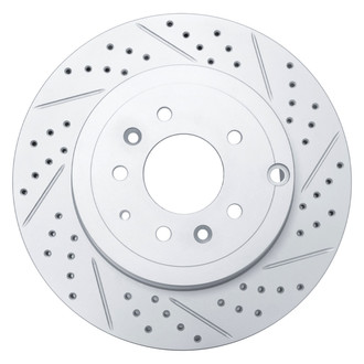 DFC® - Drilled and Slotted Rear Passenger Side Brake Rotor