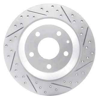DFC® - Drilled and Slotted Rear Passenger Side Brake Rotor