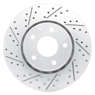 DFC® - Drilled and Slotted Front Driver Side Brake Rotor