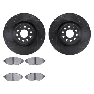 DFC® - PRO-KIT 3000 Drilled and Slotted Front Brake Kit