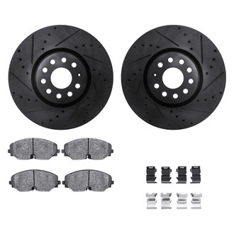 DFC® - PRO-KIT 3000+ Drilled and Slotted Front Brake Kit