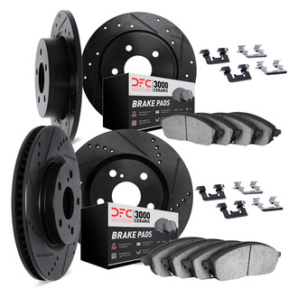 DFC® - PRO-KIT 3000 Drilled and Slotted Brake Kit