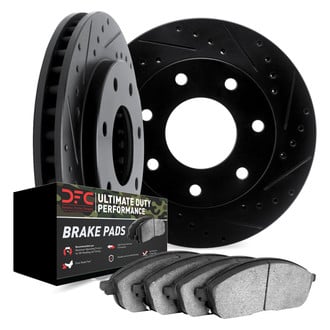 DFC® - Drilled and Slotted Rear Brake Kit with Ultimate Duty Performance Brake Pads