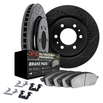 DFC® - Drilled and Slotted Rear Brake Kit with Ultimate Duty Performance Brake Pads