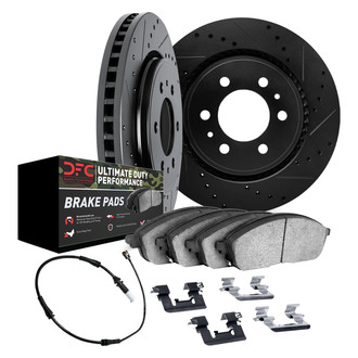 DFC® - Drilled and Slotted Front Brake Kit with Ultimate Duty Performance Brake Pads