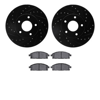 DFC® - PRO-KIT 5000 Drilled and Slotted Front Brake Kit