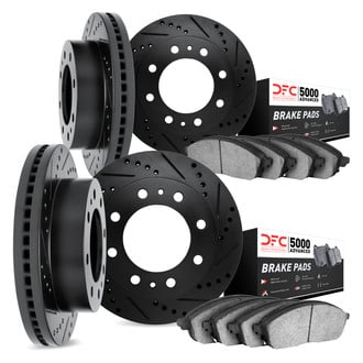 DFC® - PRO-KIT 5000 Drilled and Slotted Front and Rear Brake Kit