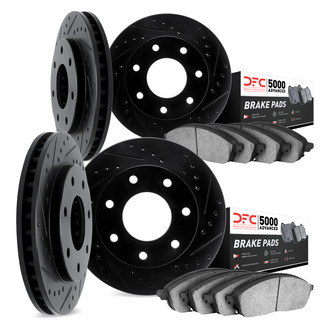 DFC® - PRO-KIT 5000 Drilled and Slotted Front and Rear Brake Kit