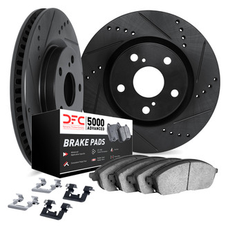 DFC® - PRO-KIT 5000 Drilled and Slotted Brake Kit