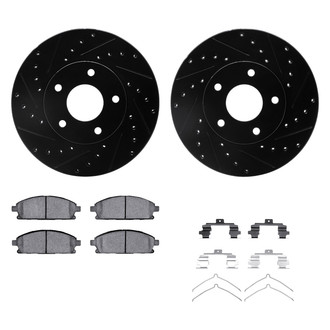 DFC® - PRO-KIT 5000+ Drilled and Slotted Front Brake Kit