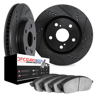 DFC® - EURO-KIT 5000 Drilled and Slotted Brake Kit