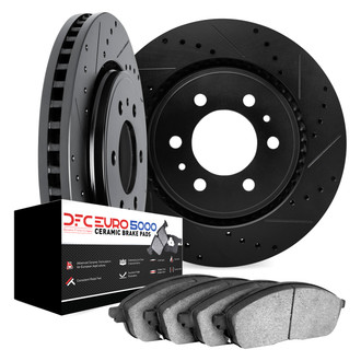 DFC® - EURO-KIT 5000 Drilled and Slotted Front Brake Kit
