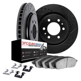 DFC® - EURO-KIT 5000+ Drilled and Slotted Front Brake Kit